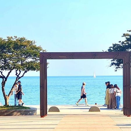 Haeundai Beach 1 Cho Lägenhet Busan Exteriör bild