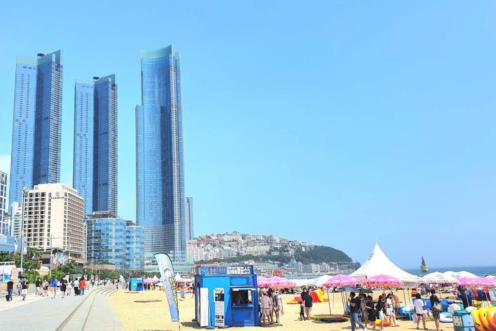 Haeundai Beach 1 Cho Lägenhet Busan Exteriör bild